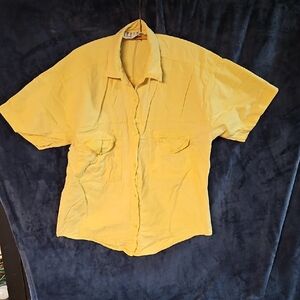 Yellow Button Down Shirt
